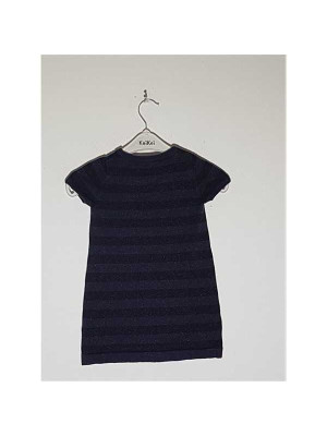 Rochita tricotata pentru fetite model cu dungi H&M 2