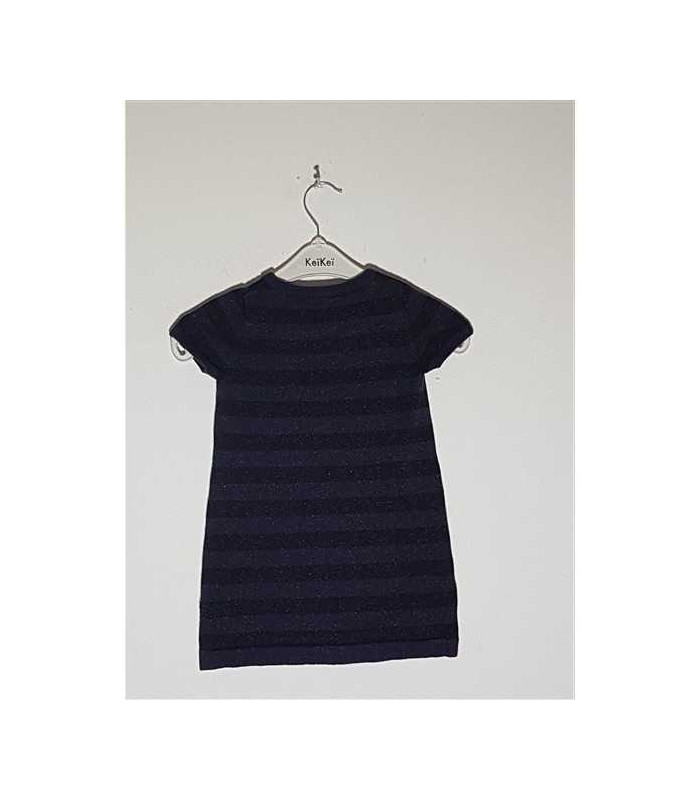 Rochita tricotata pentru fetite model cu dungi H&M