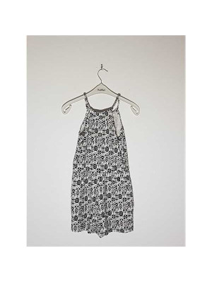 Salopeta fara maneci cu imprimeu geometric C&A 2