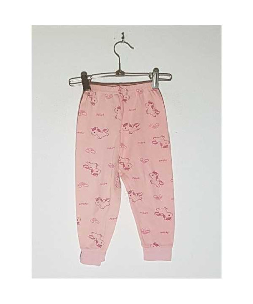 Pantalonasi de pijama cu imprimeu ponei