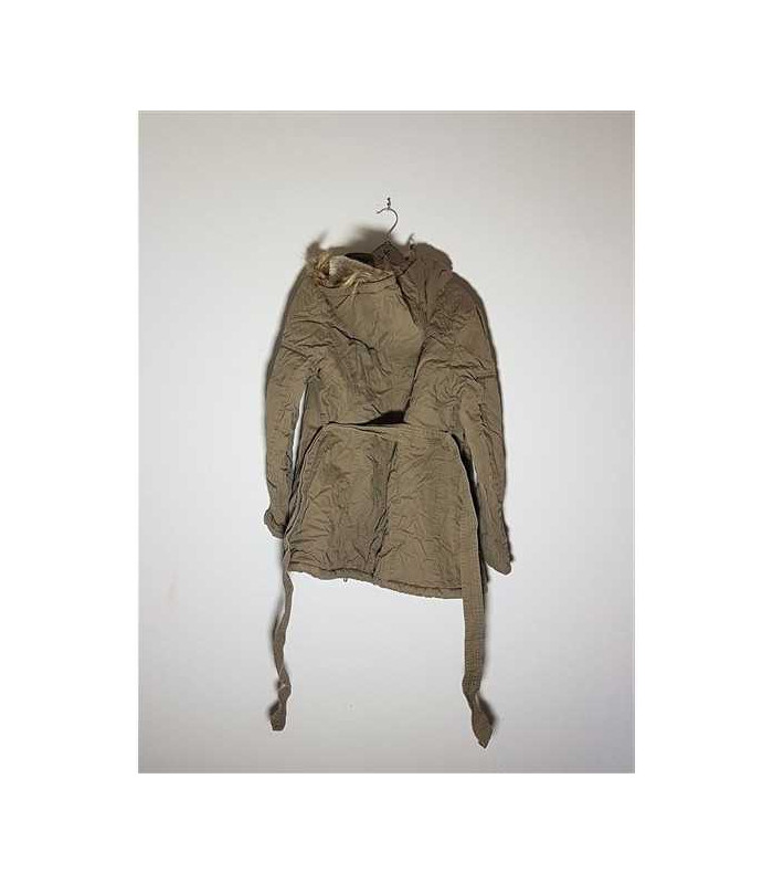 Geaca dama imblanita model cu gluga si cordon in talie  Resplendent