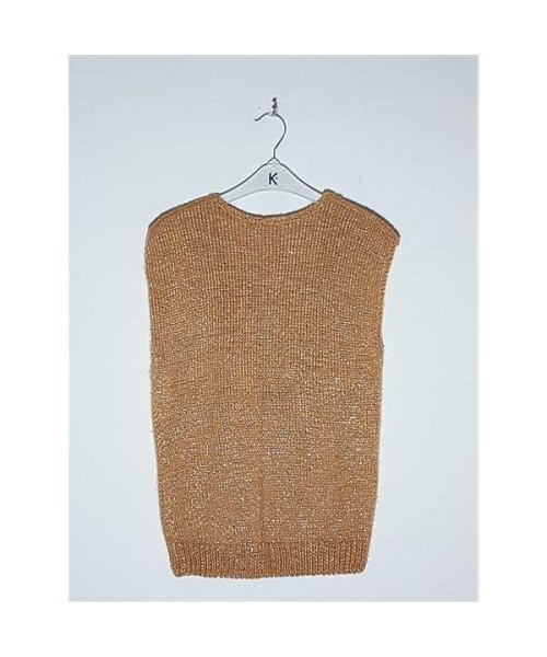 Vesta dama tricotata model cu fundite