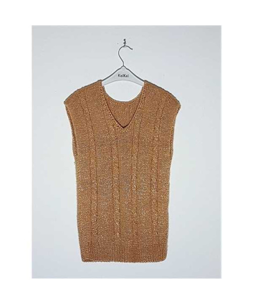 Vesta dama crosetata cu model Uni impletit