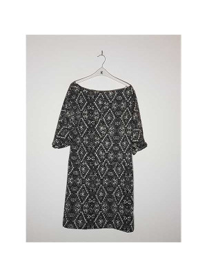 Rochie dama cu imprimeu geometric Zara 2