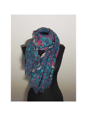 Sal dama pentru toamna cu model multicolor