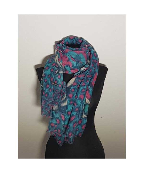 Sal dama pentru toamna cu model multicolor