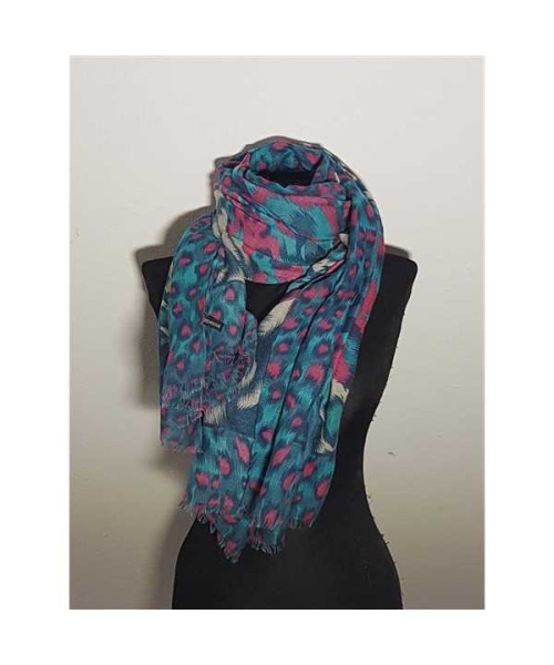 Sal dama pentru toamna cu model multicolor