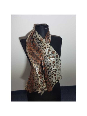 Esarfa dama pentru vara print animal