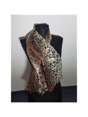 Esarfa dama pentru vara print animal 2