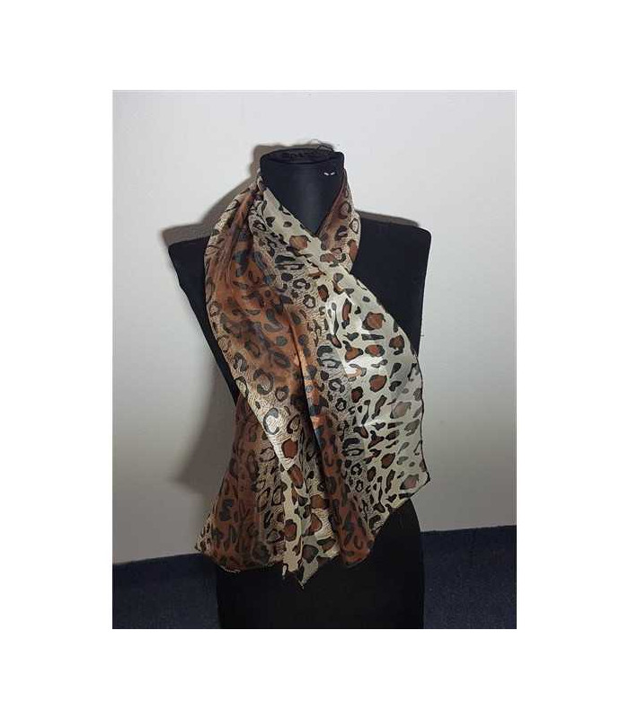 Esarfa dama pentru vara print animal
