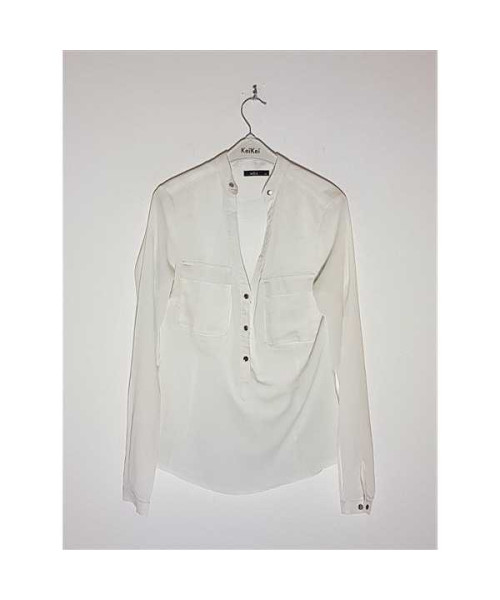 Bluzita dama deosebita cu buzunare la piept MBG