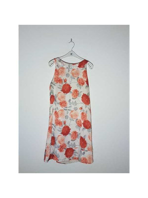 Rochita dama fara maneci model cu fundita H&M 2