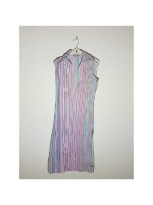 Rochie dama cu dungi multicolore ELEGANCE