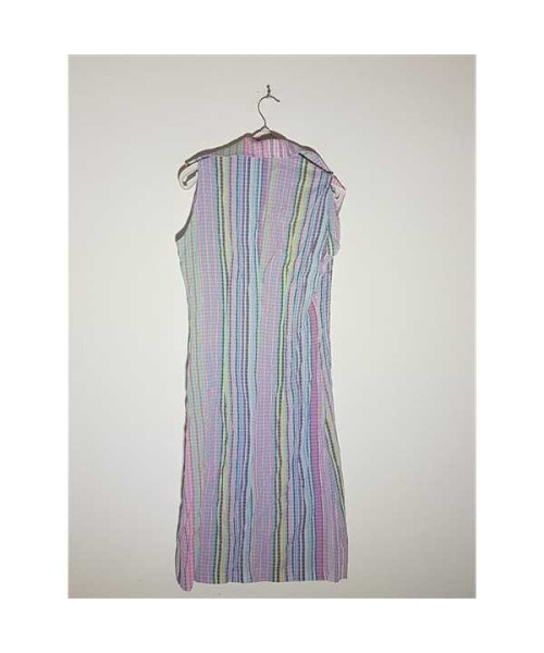 Rochie dama cu dungi multicolore ELEGANCE