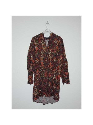 Rochie dama cu desene multicolore Zara