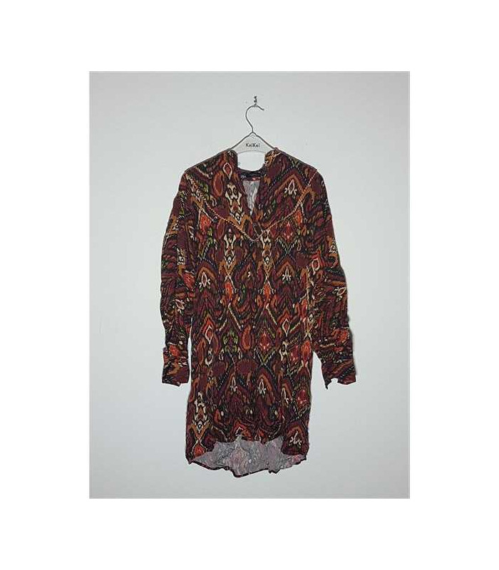 Rochie dama cu desene multicolore Zara