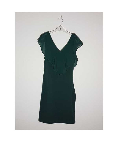 Rochie dama culoare verde Shein