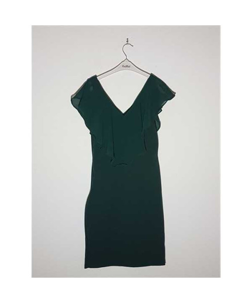 Rochie dama culoare verde Shein