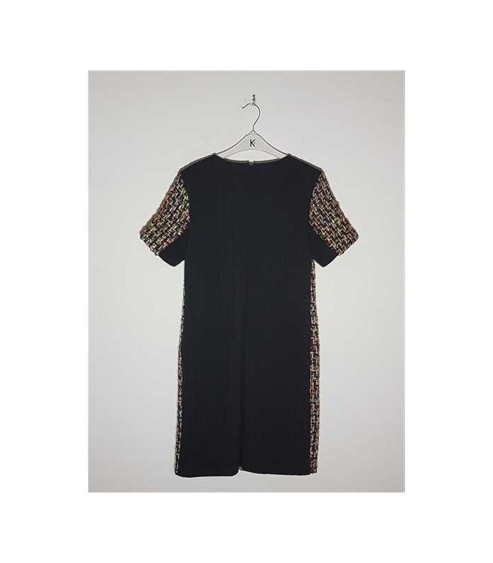 Rochie dama multicolora model cu maneci scurte Oblige