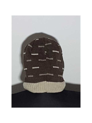 Caciula tricotata de iarna model cu dungulite Snowfall 2