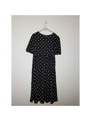 Rochita dama de vara model cu buline albe WOMEN 2