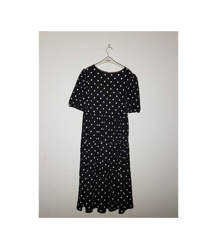 Rochita dama de vara model cu buline albe WOMEN