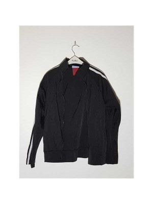 Bluzita sport cu banda decorativa pe maneci KAYKO