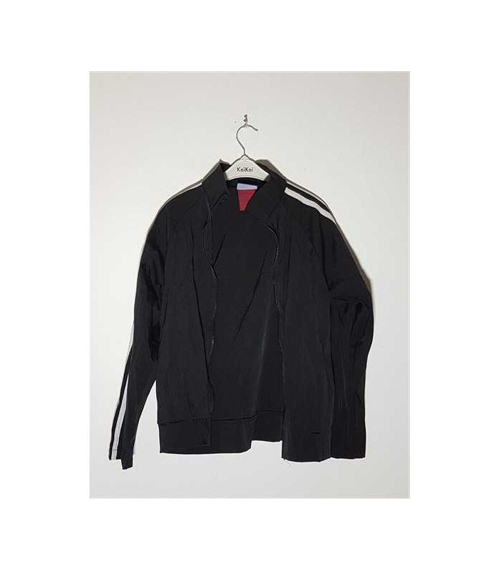 Bluzita sport cu banda decorativa pe maneci KAYKO