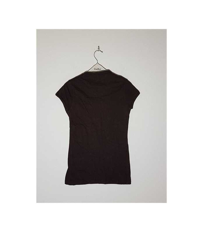 Tricou dama cu imprimeu grafic Stradivarius