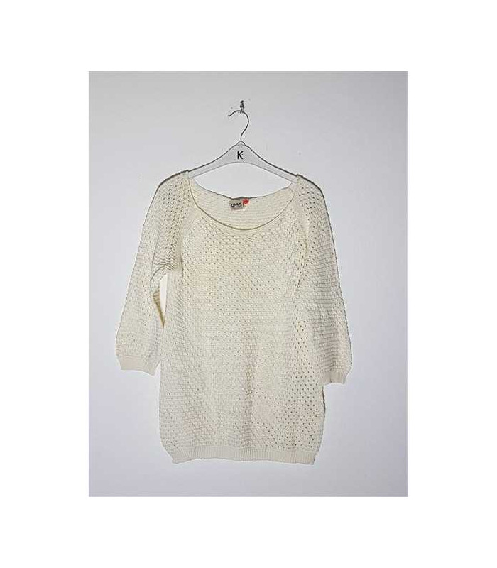 Pulover dama pentru primavara model tricotat cu gaurele ONLY