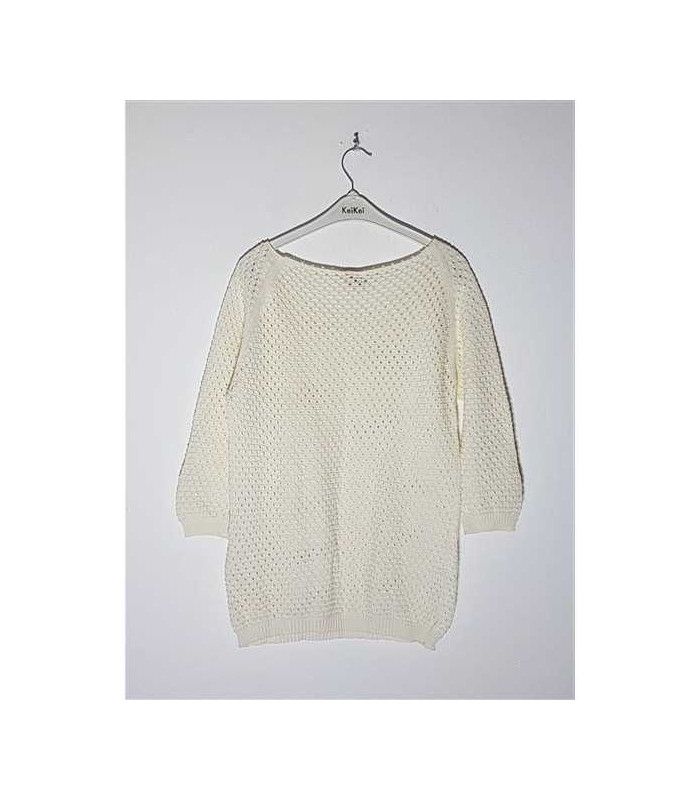 Pulover dama pentru primavara model tricotat cu gaurele ONLY