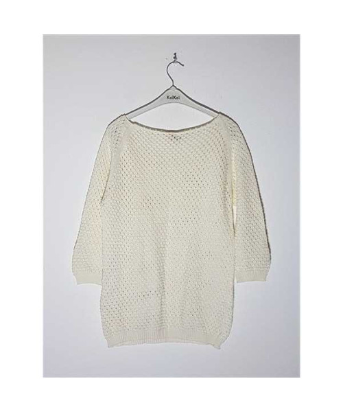 Pulover dama pentru primavara model tricotat cu gaurele ONLY