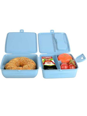 Cutie de pranz mov cu dublu spatiu de depozitare si model cu inghetata 2