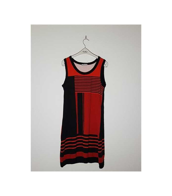 Rochie dama fara maneci model cu dungi Yessica