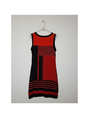 Rochie dama fara maneci model cu dungi Yessica 2