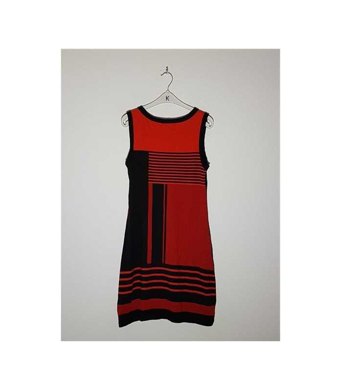 Rochie dama fara maneci model cu dungi Yessica