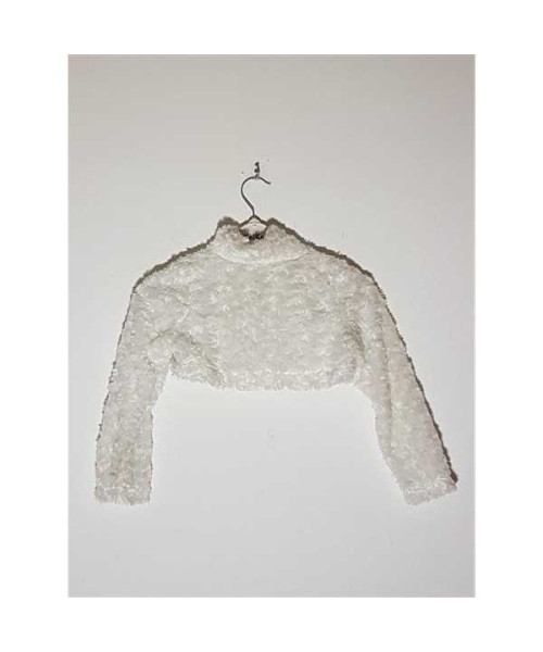  pufos pentru fetite model cu guler 1-2 ani