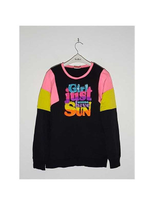 Bluzita copii cu imprimeu grafic multicolor LC WAIKIKI