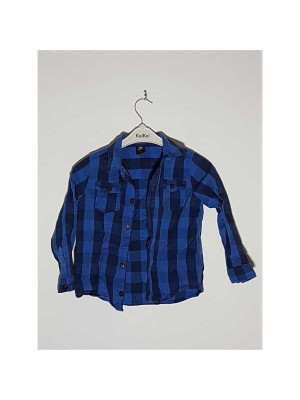 Camasa in carouri model cu maneci lungi Kiki&Koko