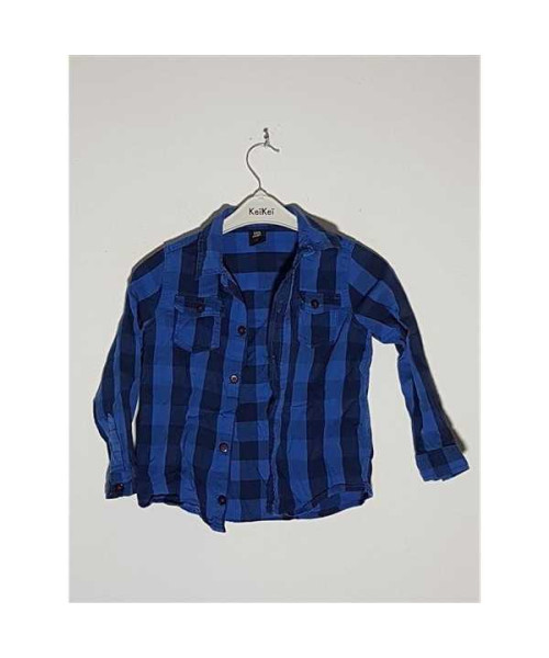 Camasa in carouri model cu maneci lungi Kiki&Koko