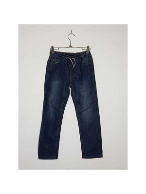 Pantaloni Jeans cu snur in talie Kiki&Koko