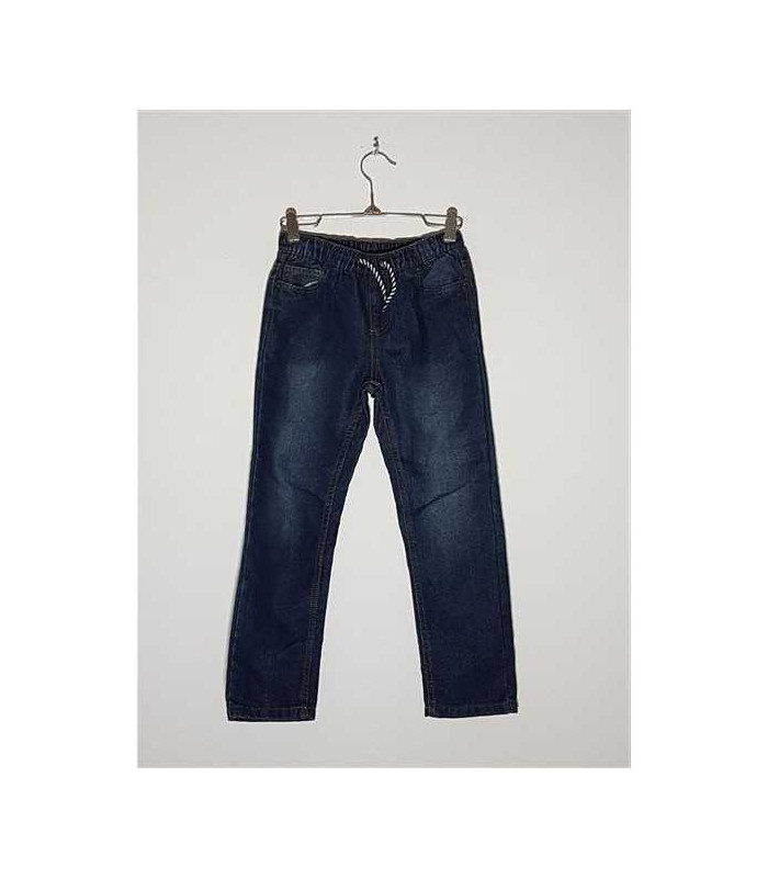 Pantaloni Jeans cu snur in talie Kiki&Koko