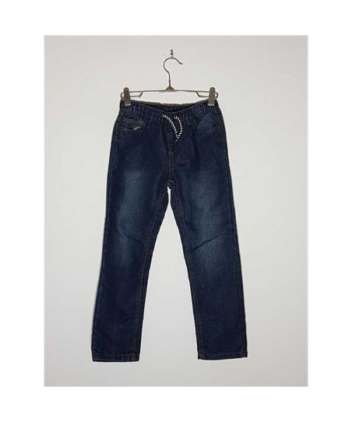 Pantaloni Jeans cu snur in talie Kiki&Koko