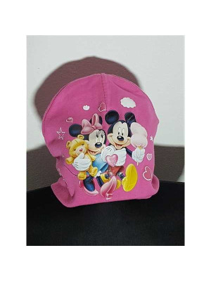 Fes pentru fetite cu imprimeu Minnie si Mickey