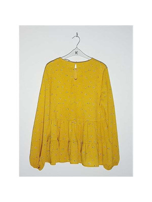 Bluzita vaporoasa pentru fetite model cu volanase H&M 2