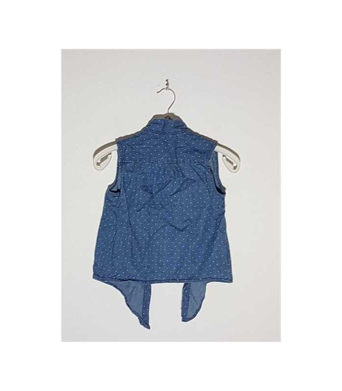 Camasa fara maneci cu imprimeu buline GIRLS