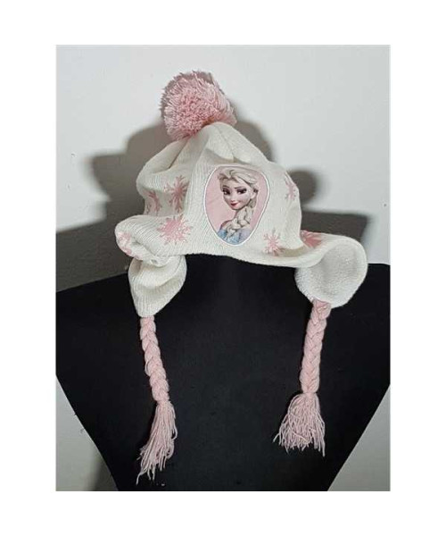 Caciulita pentru fetite cu imprimeu Elsa Frozen