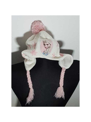 Caciulita pentru fetite cu imprimeu Elsa Frozen 2