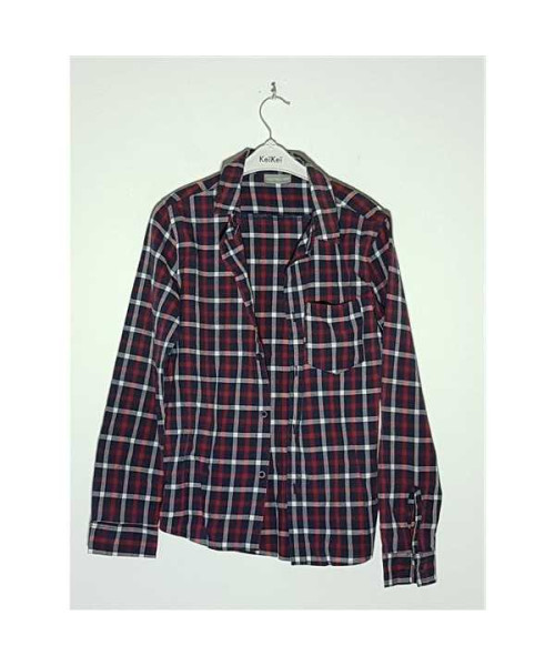 Camasa casual pentru copii cu model in carouri DESTINATION