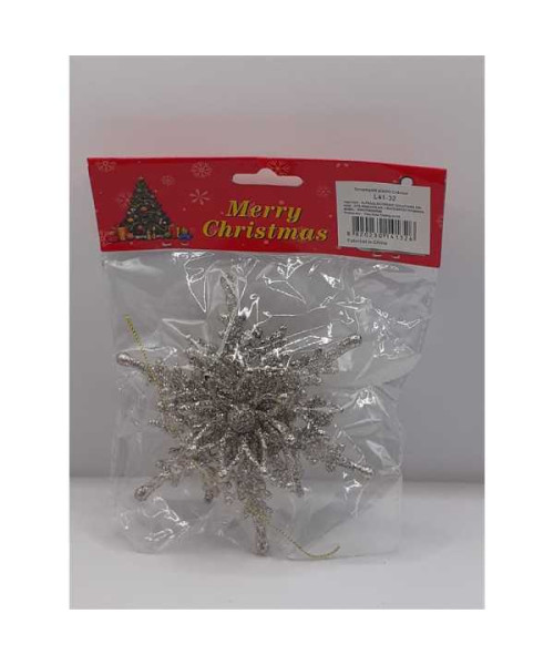 Fulg de nea ornament pentru brad Craciun